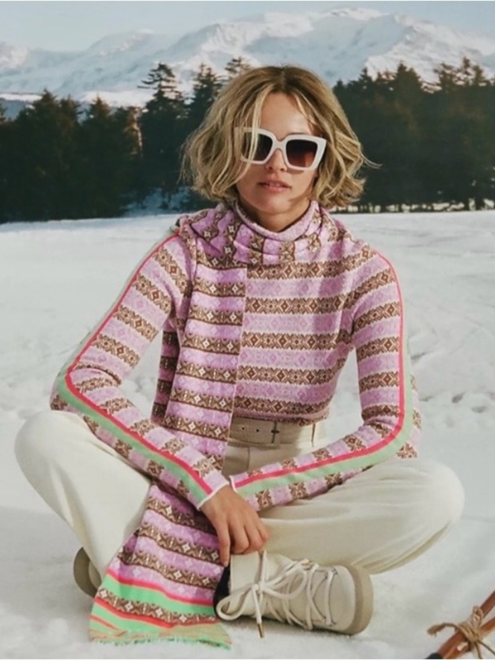 Maeve Anthropologie | Ski Slope Turtleneck Sweater - Picture 2 of 5